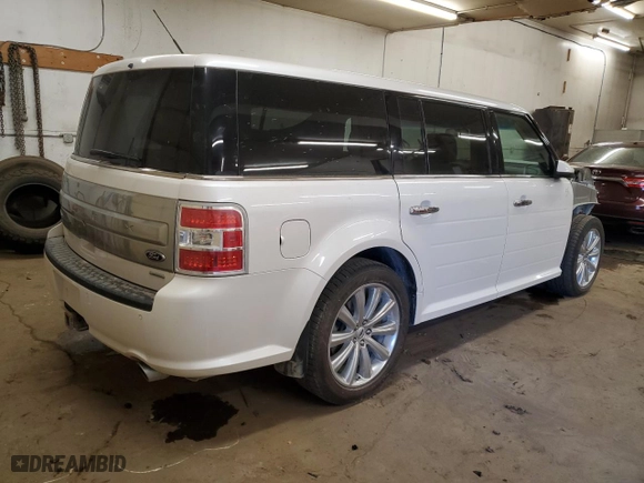 2018 Ford Flex Limited EcoBoost with VIN 2FMHK6DT1JBA20824, listed as a Copart auction lot 82862604 with 50,694 mi miles and Salvage Title. Bid and sale history available at carsss.com. Image 3.