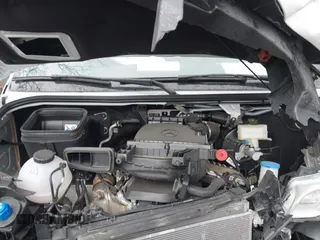 2024 Mercedes-Benz Sprinter Cargo with VIN W1Y4NDHYXRP739025, listed as a IAAI auction lot 41667576 with 12,431 mi miles and . Bid and sale history available at carsss.com. Image 10.