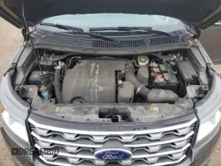 2017 Ford Explorer XLT with VIN 1FM5K7D8XHGB77436, listed as a Copart auction lot 57782975 with 41,704 mi miles and Salvage title. Bid and sale history available at DreamBid. Image 11.