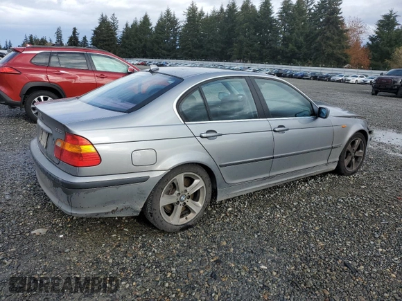 2005 BMW 3 Series 330i with VIN WBAEV53455KM40372, listed as a Copart auction lot 80758844 with 149,065 mi miles and Salvage Title. Bid and sale history available at carsss.com. Image 3.