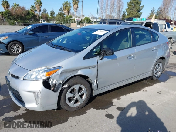 2015 Toyota Prius Four with VIN JTDKN3DU9F0416615, listed as a IAAI auction lot 41950208 with 281,519 mi miles and . Bid and sale history available at DreamBid. Image 17.