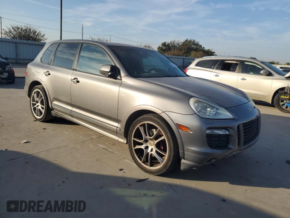 2008 Porsche Cayenne GTS with VIN WP1AD29P08LA74368, listed as a Copart auction lot 72423554 with 236,693 mi miles and Salvage title. Bid and sale history available at DreamBid. Image 4.