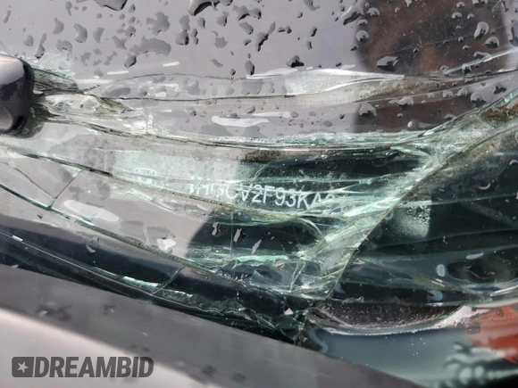 2019 Honda Accord Touring with VIN 1HGCV2F93KA017745, listed as a Copart auction lot 59694165 with Not provided miles and Salvage title. Bid and sale history available at DreamBid. Image 13.