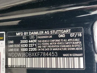 2019 Mercedes-Benz C 300 z VIN WDDWJ8DBXKF784453, wystawiony jako Copart lot #55414525 z przebiegiem 51 374 mil mil oraz Szkoda całkowita • Salvage title. Historia ofert i sprzedaży dostępna na DreamBid. Obrazek 12.