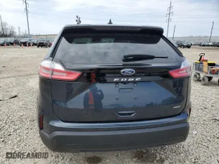 2022 Ford Edge SE with VIN 2FMPK4G99NBA18695, listed as a Copart auction lot 46818025 with 28,738 mi miles and Salvage Title. Bid and sale history available at carsss.com. Image 6.