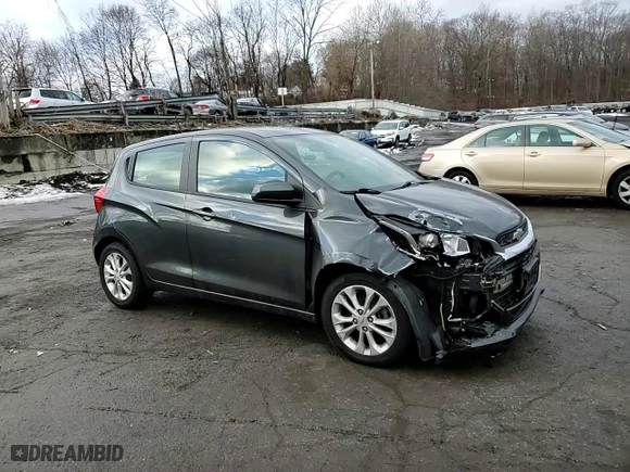 2021 Chevrolet Spark 1LT with VIN KL8CD6SA7MC745223, listed as a Copart auction lot 43024125 with 64,512 mi miles and Salvage Title. Bid and sale history available at carsss.com. Image 10.