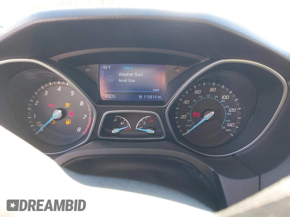 2014 Ford Focus SE with VIN 1FADP3F24EL199735, listed as a IAAI auction lot 41360060 with 115,814 mi miles and . Bid and sale history available at carsss.com. Image 7.