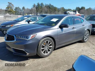 2020 Acura TLX w/Technology Pkg with VIN 19UUB1F57LA011789, listed as a IAAI auction lot 41760374 with 47,442 mi miles. Bid and sale history available at carsss.com. Image 14.