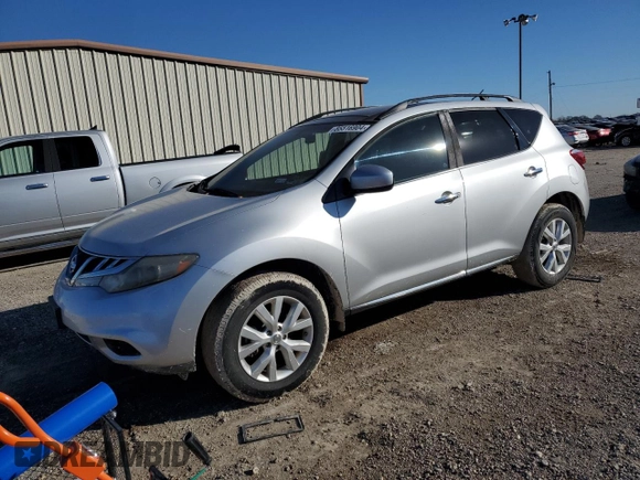 2011 Nissan Murano S with VIN JN8AZ1MU6BW051245, listed as a Copart auction lot 85516904 with 153,714 mi miles and Clean Title. Bid and sale history available at carsss.com. Image 1.