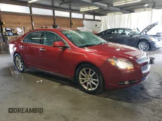 2012 Chevrolet Malibu LTZ with VIN 1G1ZG5E7XCF349683, listed as a Copart auction lot 55228285 with 133,981 mi miles and Salvage Title. Bid and sale history available at DreamBid. Image 4.