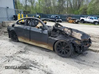 2008 BMW 3 Series M3 with VIN WBSWD93508PY39068, listed as a Copart auction lot 52509325 with Not provided miles and Salvage title. Bid and sale history available at DreamBid. Image 4.