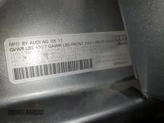 2011 Audi A4 Premium Plus z VIN WAUFFAFL3BN055786, wystawiony jako Copart lot #53631055 z przebiegiem 121 426 mil mil oraz Czysty tytuł • Clean title. Historia ofert i sprzedaży dostępna na DreamBid. Obrazek 12.