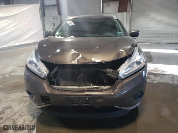 2017 Nissan Murano SL with VIN 5N1AZ2MH5HN171911, listed as a Copart auction lot 41733455 with 175,996 mi miles and Salvage Title. Bid and sale history available at carsss.com. Image 5.