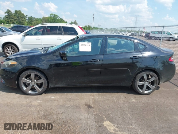 2016 Dodge Dart GT with VIN 1C3CDFEB0GD584857, listed as a IAAI auction lot 42570318 with 167,983 mi miles and . Bid and sale history available at DreamBid. Image 14.
