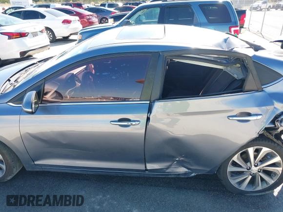 2019 Hyundai Accent Limited with VIN 3KPC34A3XKE069177, listed as a IAAI auction lot 40821291 with 90,855 mi miles. Bid and sale history available at carsss.com. Image 15.