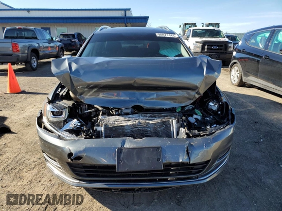 2016 Volkswagen Golf TSI S with VIN 3VWC17AU2GM518328, listed as a Copart auction lot 80071444 with Not Provided miles and Non Repairable. Bid and sale history available at DreamBid. Image 5.