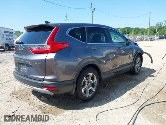 2019 Honda CR-V EX-L with VIN 7FARW1H80KE033322, listed as a IAAI auction lot 41987458 with 47,493 mi miles. Bid and sale history available at carsss.com. Image 4.