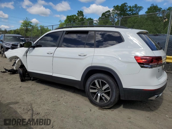 2021 Volkswagen Atlas SE z VIN 1V2LP2CA3MC513383, wystawiony jako Copart lot #56131345 z przebiegiem 75 230 mil mil oraz Szkody całkowita. Historia ofert i sprzedaży dostępna na DreamBid. Obrazek 2.