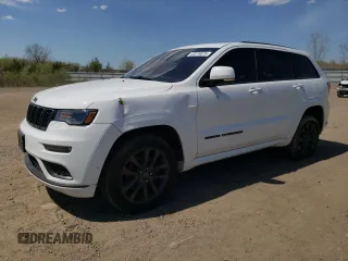 2018 Jeep Grand Cherokee High Altitude with VIN 1C4RJFCM1JC478482, listed as a Copart auction lot 53079025 with 113,605 mi miles and Salvage title. Bid and sale history available at DreamBid. Image 1.