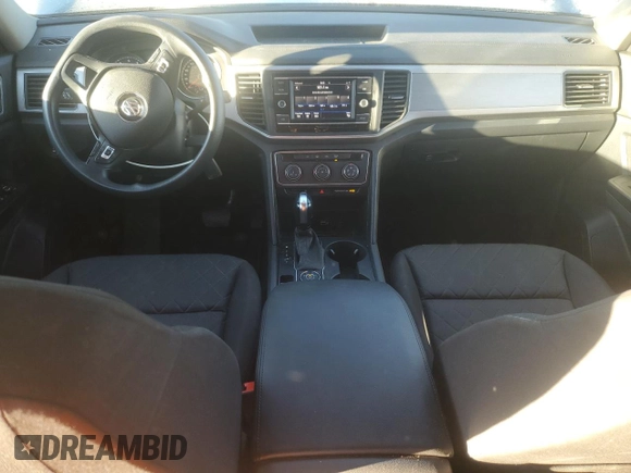 2019 Volkswagen Atlas S with VIN 1V2GR2CA5KC606074, listed as a Copart auction lot 75398024 with 51,694 mi miles and Salvage title. Bid and sale history available at DreamBid. Image 8.