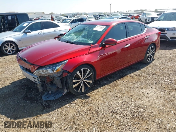 2019 Nissan Altima 2.5 Platinum with VIN 1N4BL4FV7KC117575, listed as a IAAI auction lot 41573528 with 71,665 mi miles. Bid and sale history available at carsss.com. Image 17.