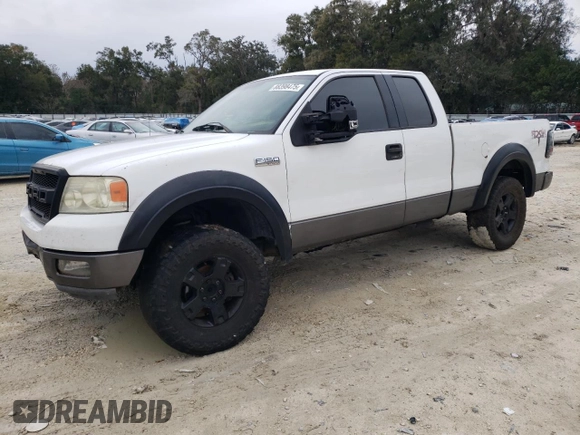 2004 Ford F-150 XLT with VIN 1FTPX14554NC67827, listed as a Copart auction lot 88398475 with 0 mi miles and Salvage Title. Bid and sale history available at carsss.com. Image 1.