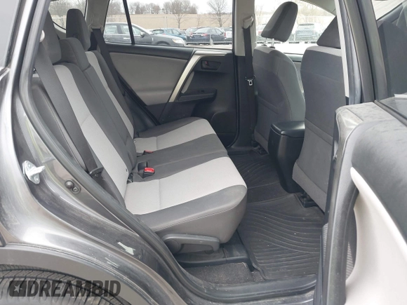 2015 Toyota RAV4 LE with VIN JTMBFREV2FJ049199, listed as a IAAI auction lot 41937465 with 131,547 mi miles. Bid and sale history available at carsss.com. Image 8.