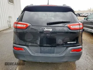 2017 Jeep Cherokee Sport with VIN 1C4PJLAB2HW640765, listed as a Copart auction lot 63521905 with 83,754 mi miles and Clean title. Bid and sale history available at DreamBid. Image 6.