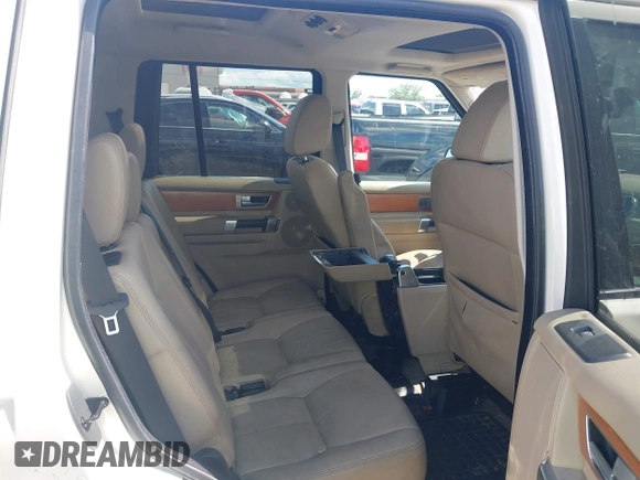 2010 Land Rover LR4 Lux with VIN SALAK2D47AA523883, listed as a IAAI auction lot 42563983 with 137,150 mi miles and . Bid and sale history available at DreamBid. Image 8.