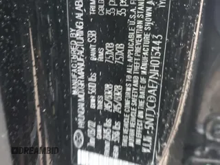 2022 Hyundai Santa Cruz SEL z VIN 5NTJCDAE7NH015443, wystawiony jako Copart lot #54715355 z przebiegiem 39 138 mil mil oraz Szkoda całkowita • Salvage title. Historia ofert i sprzedaży dostępna na DreamBid. Obrazek 12.