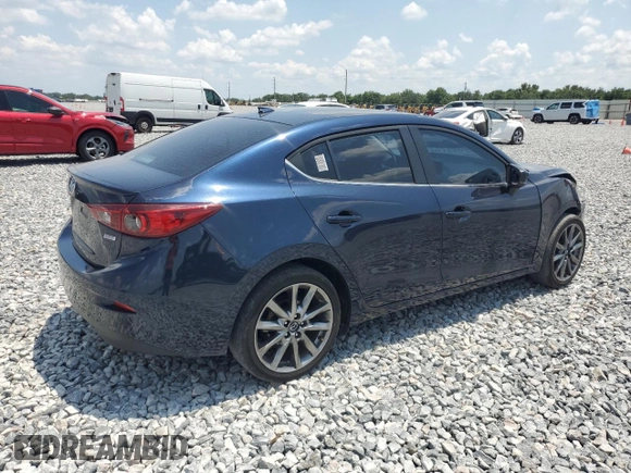 2018 Mazda 3 Touring z VIN 3MZBN1V30JM243211, wystawiony jako Copart lot #58324975 z przebiegiem 86 030 mil mil oraz Szkoda całkowita • Salvage title. Historia ofert i sprzedaży dostępna na DreamBid. Obrazek 3.