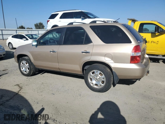 2002 Acura MDX with VIN 2HNYD18262H527360, listed as a Copart auction lot 72217624 with 229,181 mi miles and Salvage Title. Bid and sale history available at carsss.com. Image 2.
