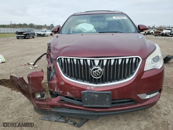 2016 Buick Enclave Leather with VIN 5GAKVBKD6GJ343861, listed as a Copart auction lot 44768645 with 179,338 mi miles and Salvage Title. Bid and sale history available at carsss.com. Image 5.
