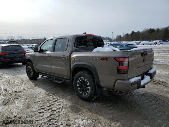 2024 Nissan Frontier PRO-4X with VIN 1N6ED1EKXRN621821, listed as a Copart auction lot 44488225 with 6,083 mi miles and Salvage Title. Bid and sale history available at carsss.com. Image 2.