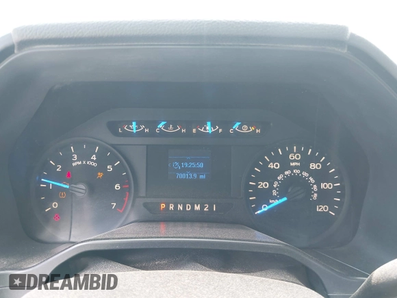 2017 Ford F-150 XL with VIN 1FTMF1EF4HKC48111, listed as a IAAI auction lot 41895893 with 70,013 mi miles and . Bid and sale history available at DreamBid. Image 7.