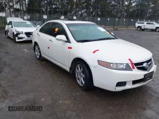 2004 Acura TSX w/Navigation with VIN JH4CL96924C009543, listed as a IAAI auction lot 41857212 with 1 mi miles. Bid and sale history available at carsss.com. Image 1.