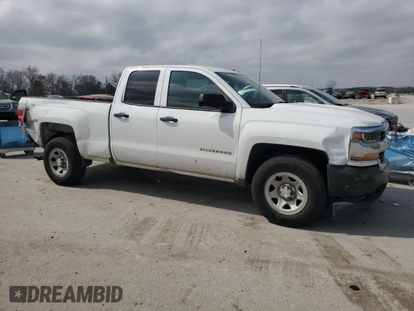 2018 Chevrolet Silverado 1500 Work Truck with VIN 1GCRCNEH5JZ359500, listed as a Copart auction lot 48953105 with 207,814 mi miles and Salvage Title. Bid and sale history available at carsss.com. Image 4.