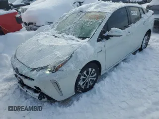 2021 Toyota Prius LE z VIN JTDL9MFU8M3027729, wystawiony jako Copart lot #44817165 z przebiegiem 38 431 mil mil oraz Szkoda całkowita • Salvage title. Historia ofert i sprzedaży dostępna na DreamBid. Obrazek 1.