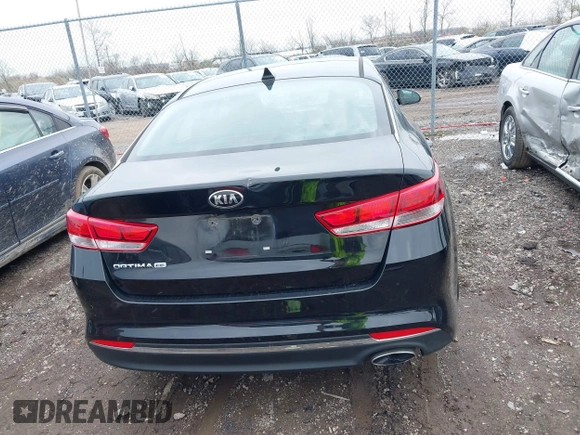 2016 Kia Optima LX with VIN 5XXGT4L37GG023237, listed as a IAAI auction lot 41893870 with 63,310 mi miles. Bid and sale history available at carsss.com. Image 17.