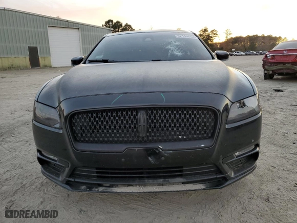 2017 Lincoln Continental Livery with VIN 1LN6L9HK7H5618938, listed as a Copart auction lot 82154054 with 109,134 mi miles and Salvage Title. Bid and sale history available at carsss.com. Image 5.