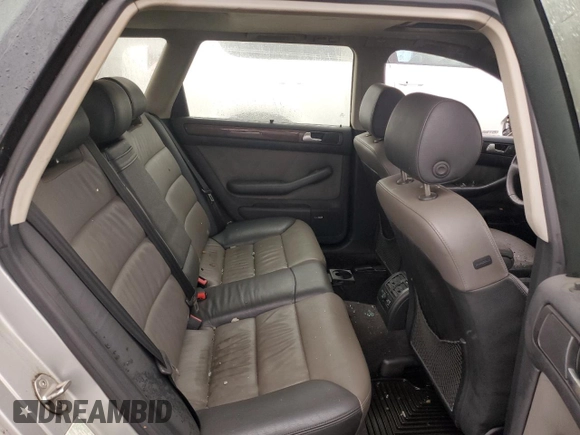 2005 Audi allroad A6 V8 with VIN WA1YD64B45N003185, listed as a Copart auction lot 83961104 with Not Provided miles and Clean Title. Bid and sale history available at DreamBid. Image 10.