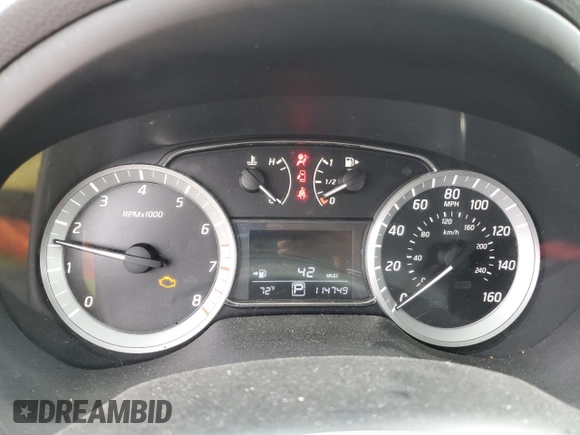 2014 Nissan Sentra SV with VIN 3N1AB7AP4EY271517, listed as a Copart auction lot 54385855 with 114,749 mi miles and Salvage title. Bid and sale history available at DreamBid. Image 9.