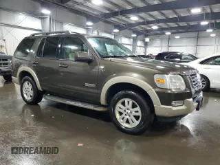 2008 Ford Explorer Eddie Bauer z VIN 1FMEU74878UA14531, wystawiony jako Copart lot #59576515 z przebiegiem 199 825 mil mil oraz Szkoda całkowita • Salvage title. Historia ofert i sprzedaży dostępna na DreamBid. Obrazek 4.