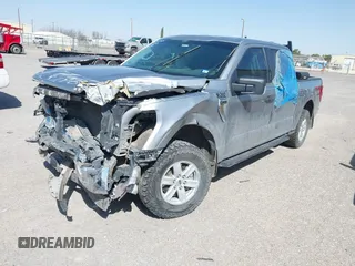 2021 Ford F-150 XL with VIN 1FTFW1E53MKE45734, listed as a IAAI auction lot 41984643 with 47,403 mi miles. Bid and sale history available at carsss.com. Image 16.