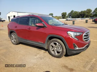 2018 GMC Terrain SLT Diesel with VIN 3GKALREU0JL298571, listed as a Copart auction lot 74898954 with 144,031 mi miles and Salvage Title. Bid and sale history available at DreamBid. Image 4.