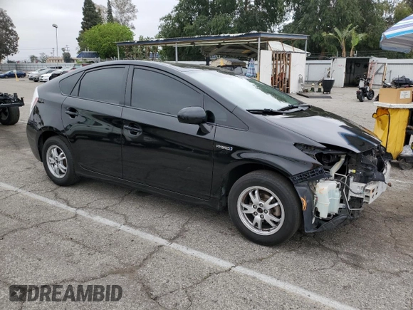 2011 Toyota Prius I with VIN JTDKN3DU2B1407338, listed as a Copart auction lot 55637245 with 227,054 mi miles and Salvage Title. Bid and sale history available at DreamBid. Image 4.