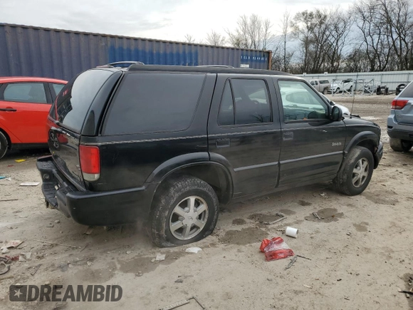 1998 Oldsmobile Bravada z VIN 1GHDT13W9W2730673, wystawiony jako Copart lot #80996524 z przebiegiem 126 418 mil mil oraz Nie do naprawy • Non repairable. Historia ofert i sprzedaży dostępna na DreamBid. Obrazek 3.