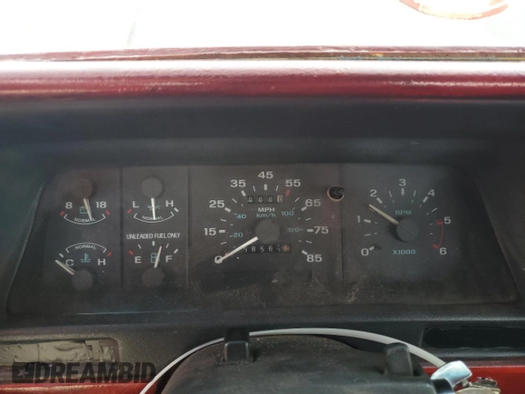 1993 Ford Ranger STX with VIN 1FTCR14X9PPB49055, listed as a Copart auction lot 58442715 with 58,562 mi miles and Salvage title. Bid and sale history available at DreamBid. Image 9.