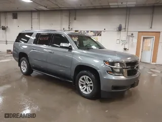 2019 Chevrolet Suburban LT with VIN 1GNSKHKC3KR195042, listed as a IAAI auction lot 41704591 with 107,166 mi miles. Bid and sale history available at carsss.com. Image 1.