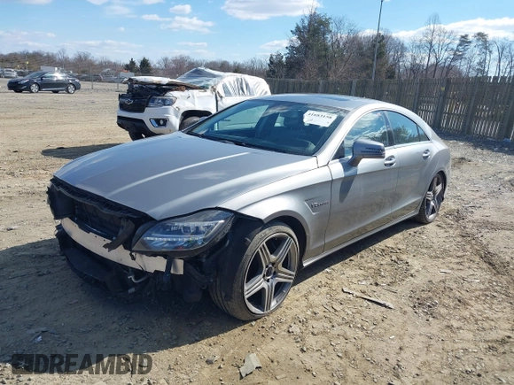 2013 Mercedes-Benz CLS-Class CLS 63 AMG with VIN WDDLJ7EB3DA081210, listed as a IAAI auction lot 41683158 with 61,423 mi miles. Bid and sale history available at carsss.com. Image 17.